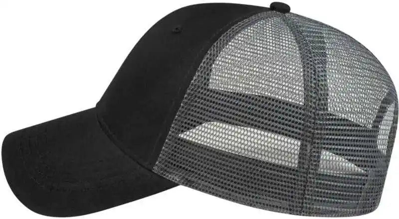 Cap America X500 x Tra Value Mesh Back Black Charcoal Dark Gray / one Size Fits Most