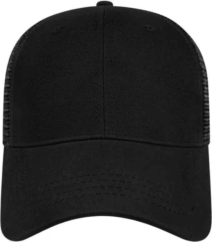 Cap America X500 x Tra Value Mesh Back - Black - one Size Fits Most