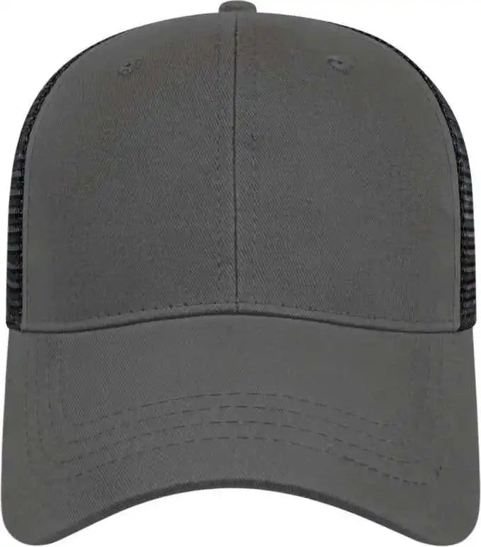 Cap America X500 x Tra Value Mesh Back - Charcoal Black - one Size Fits Most