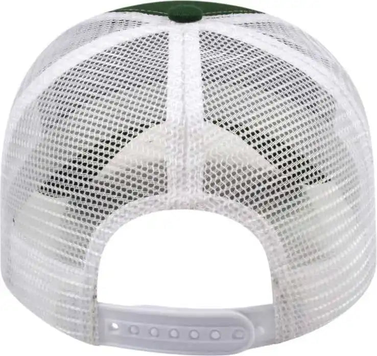 Cap America X500 x Tra Value Mesh Back Dark Green White / one Size Fits Most