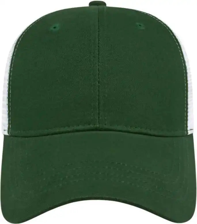 Cap America X500 x Tra Value Mesh Back Dark Green White / one Size Fits Most