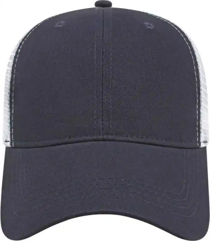Cap America X500 x Tra Value Mesh Back - Navy White - one Size Fits Most