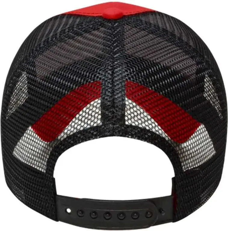 Cap America X500 x Tra Value Mesh Back - Red Black - one Size Fits Most