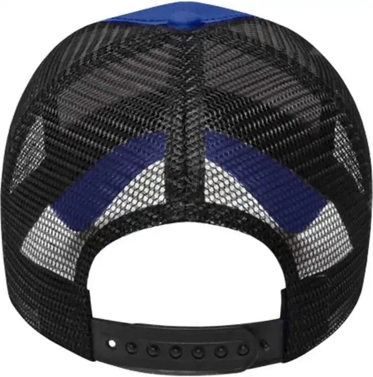Cap America X500 x Tra Value Mesh Back Royal Black / one Size Fits Most