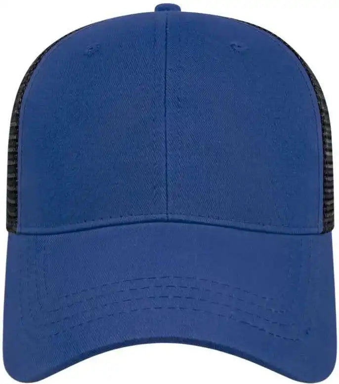 Cap America X500 x Tra Value Mesh Back Royal Black / one Size Fits Most