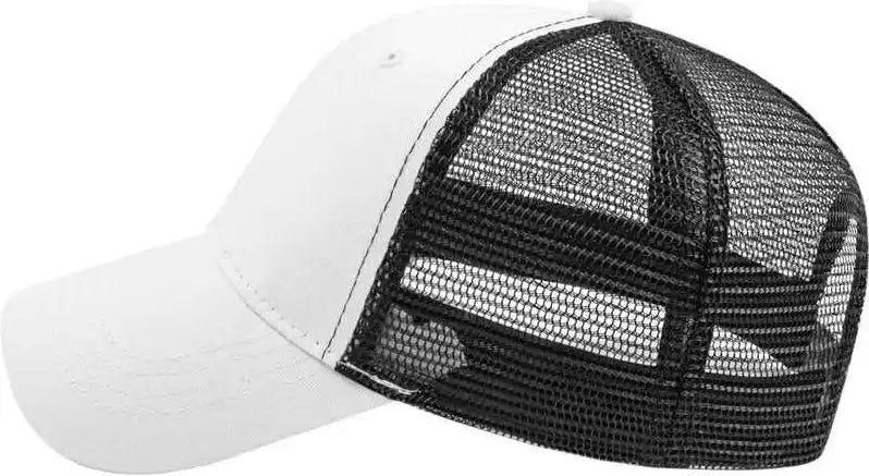 Cap America X500 x Tra Value Mesh Back White Black / one Size Fits Most