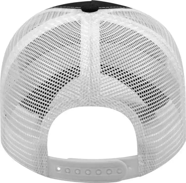 Cap America X600 x Tra Value Five Panel Mesh Back Black White / one Size Fits Most