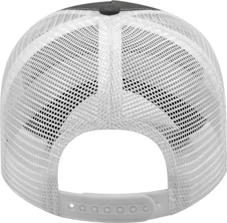 Cap America X600 x Tra Value Five Panel Mesh Back - Charcoal White