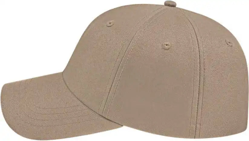 Cap America X701 X-tra Value Unstructured Polyester - Khaki - one Size Fits Most