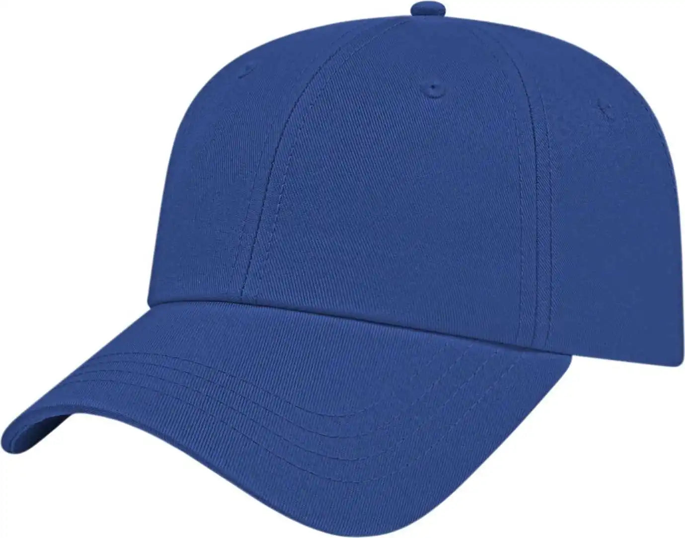 Cap America X701 X-tra Value Unstructured Polyester - Royal - one Size Fits Most