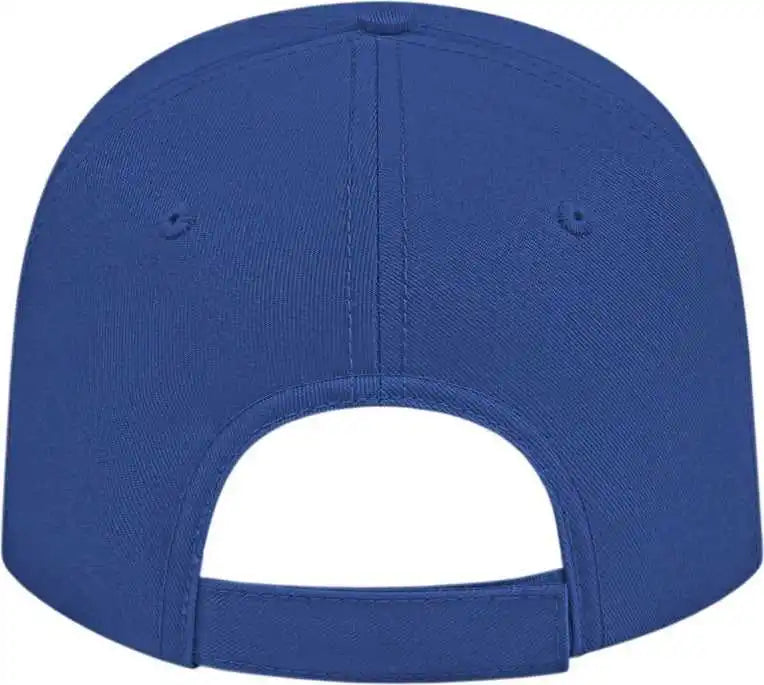 Cap America X701 X-tra Value Unstructured Polyester - Royal - one Size Fits Most