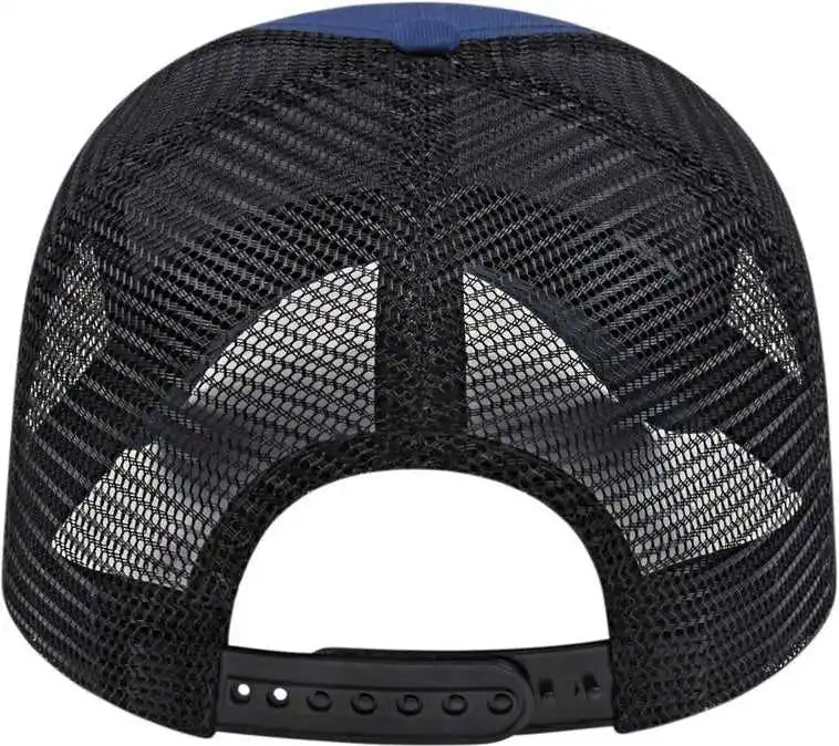Cap America X800 x Tra Value Polyester Trucker Royal Black / one Size Fits Most