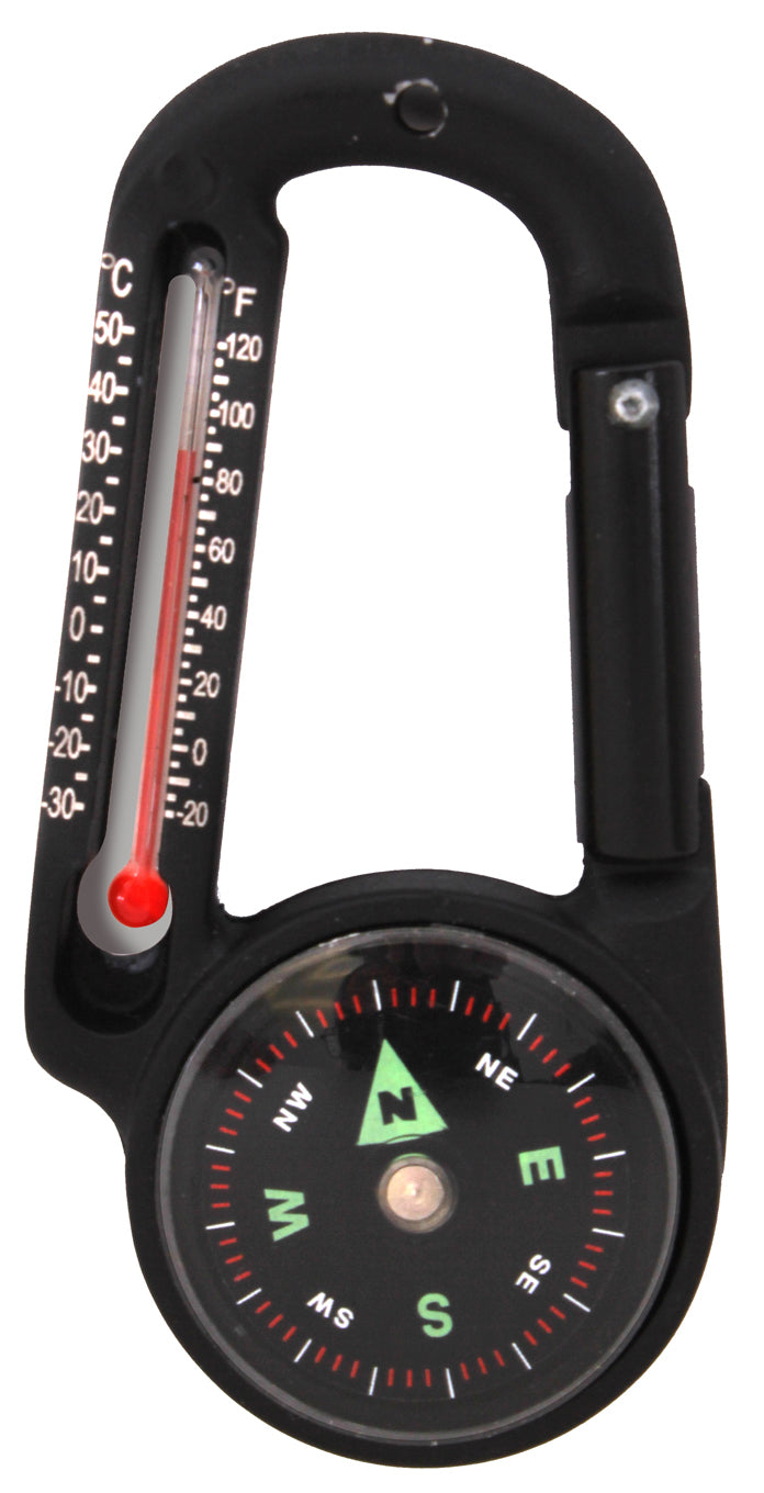 Carabiner Compass/thermometer