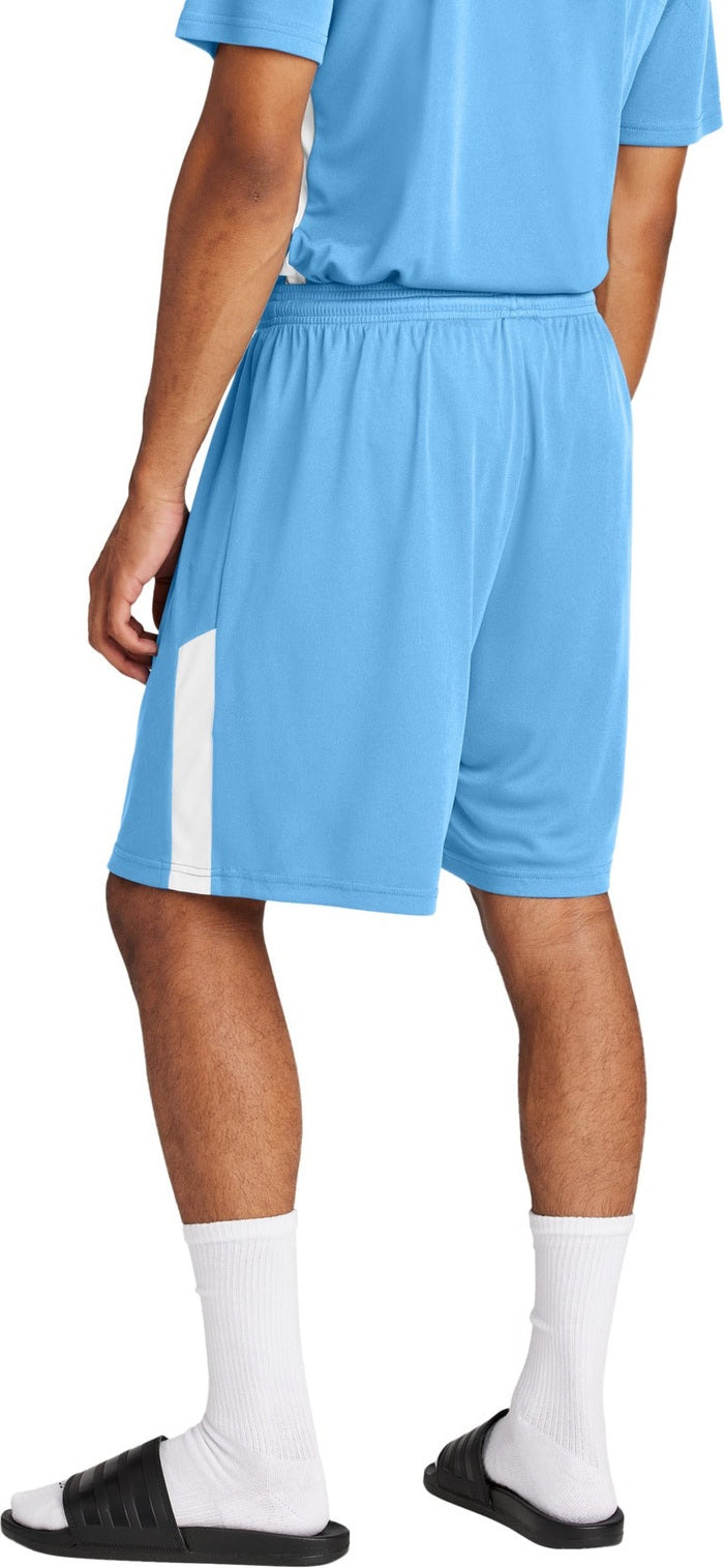 CarBl/Wht Sport-Tek Competitor United 7" Short ST103