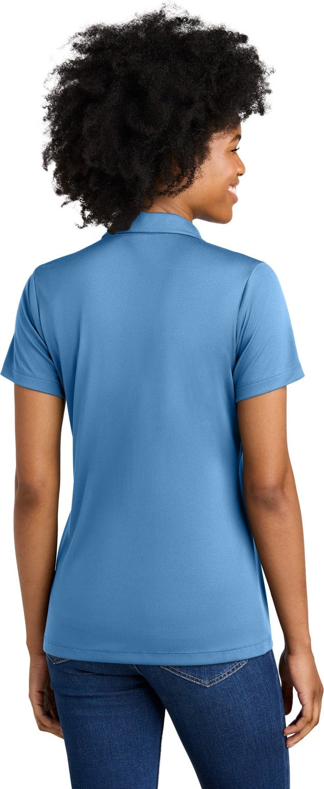 CarBl/Wht Sport-Tek Women's Competitor United Polo LST104