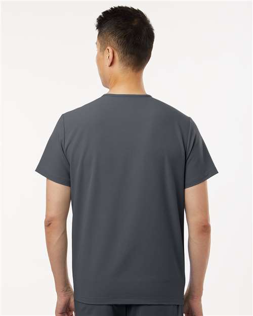 Carbon Grey Holmes Everyday 1-Pocket Scrub V-Neck Top - M10001