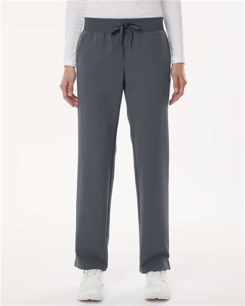 Carbon Grey Women&#39;s Xenos Essential Knit-Waist Scrub Pants - Petite Sizes - W20001P