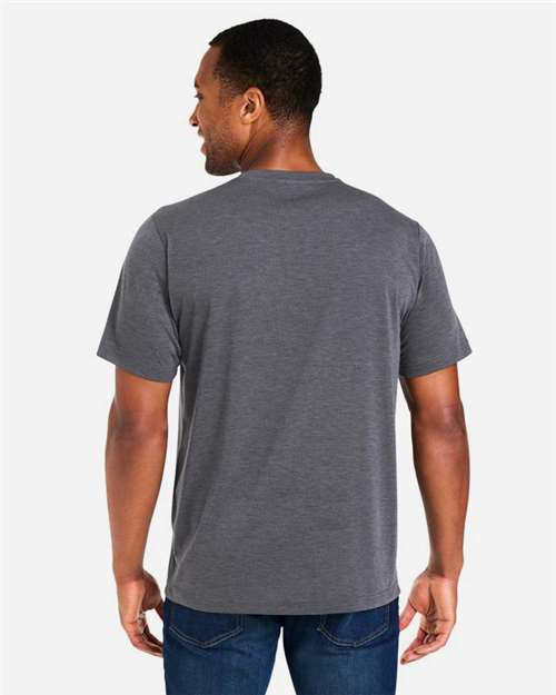 Carbon Heather Unisex Fusion ChromaSoft™ Performance T-Shirt - CE111