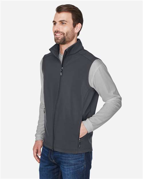 Carbon Men&#39;s Cruise Two-Layer Fleece Bonded Soft Shell Vest - CE701