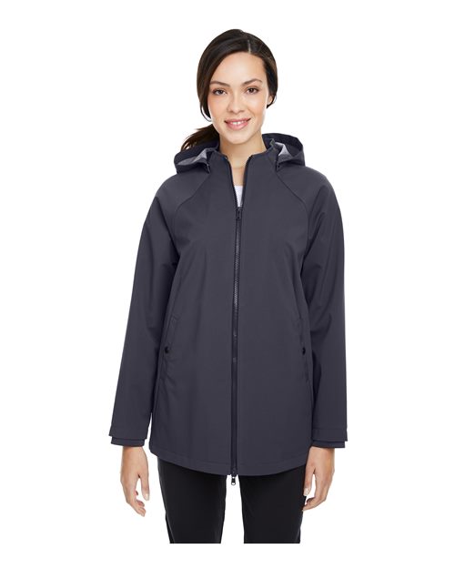 Carbon Women&#39;s City Hybrid Soft Shell Hooded Jacket - NE718W
