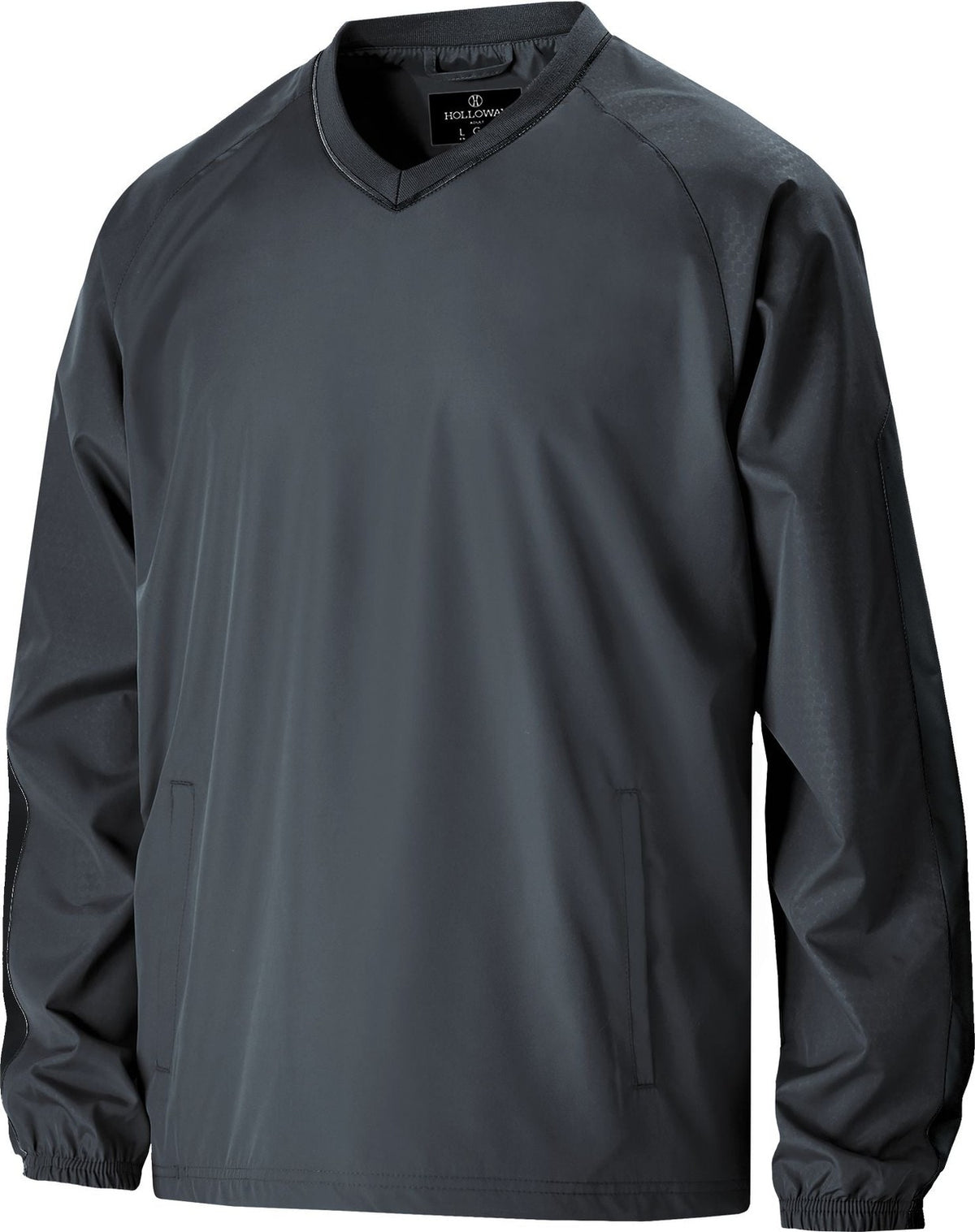 CARBON/BLACK BIONIC PULLOVER WINDSHIRT