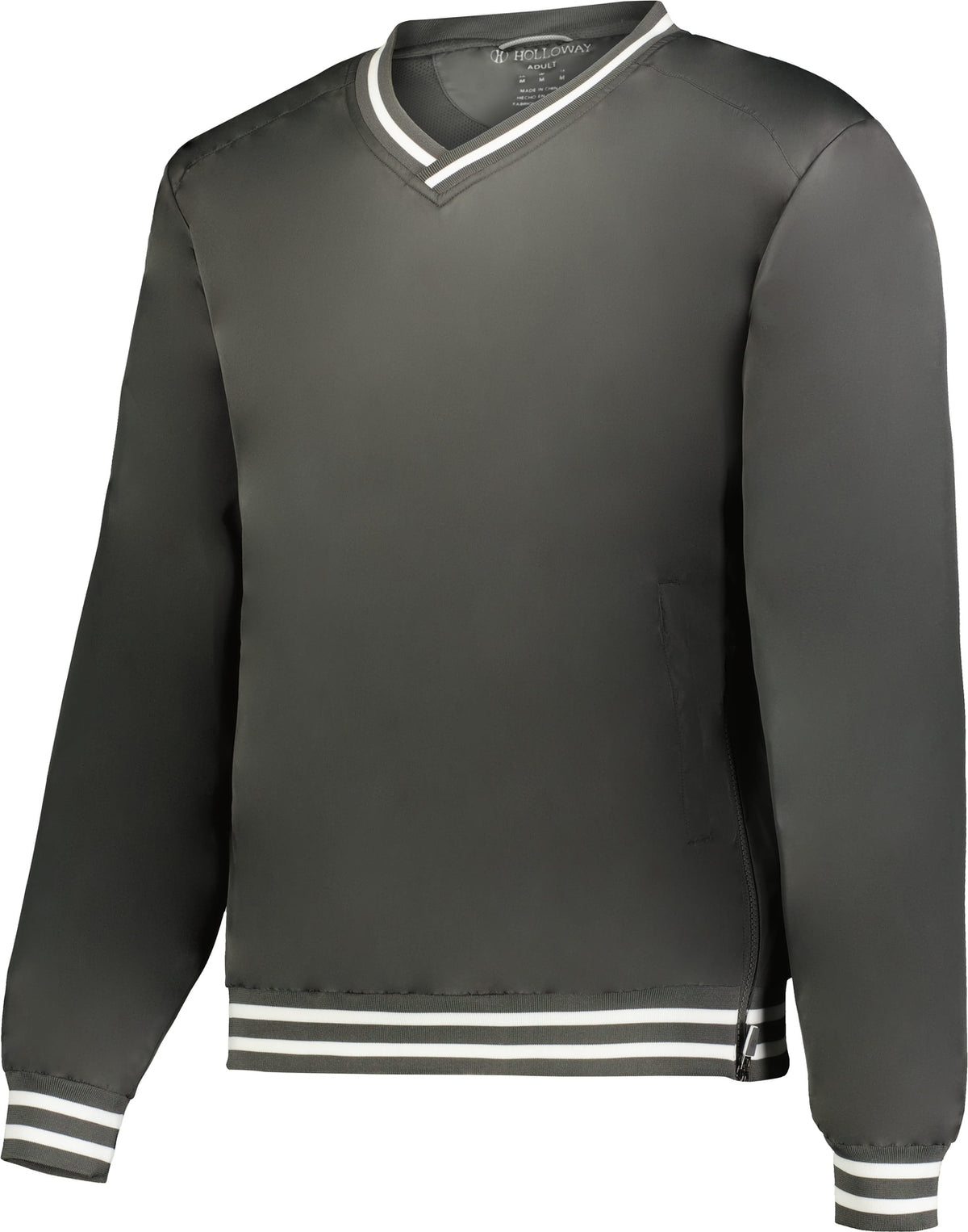 CARBON/WHITE HERITAGE WINDSHIRT