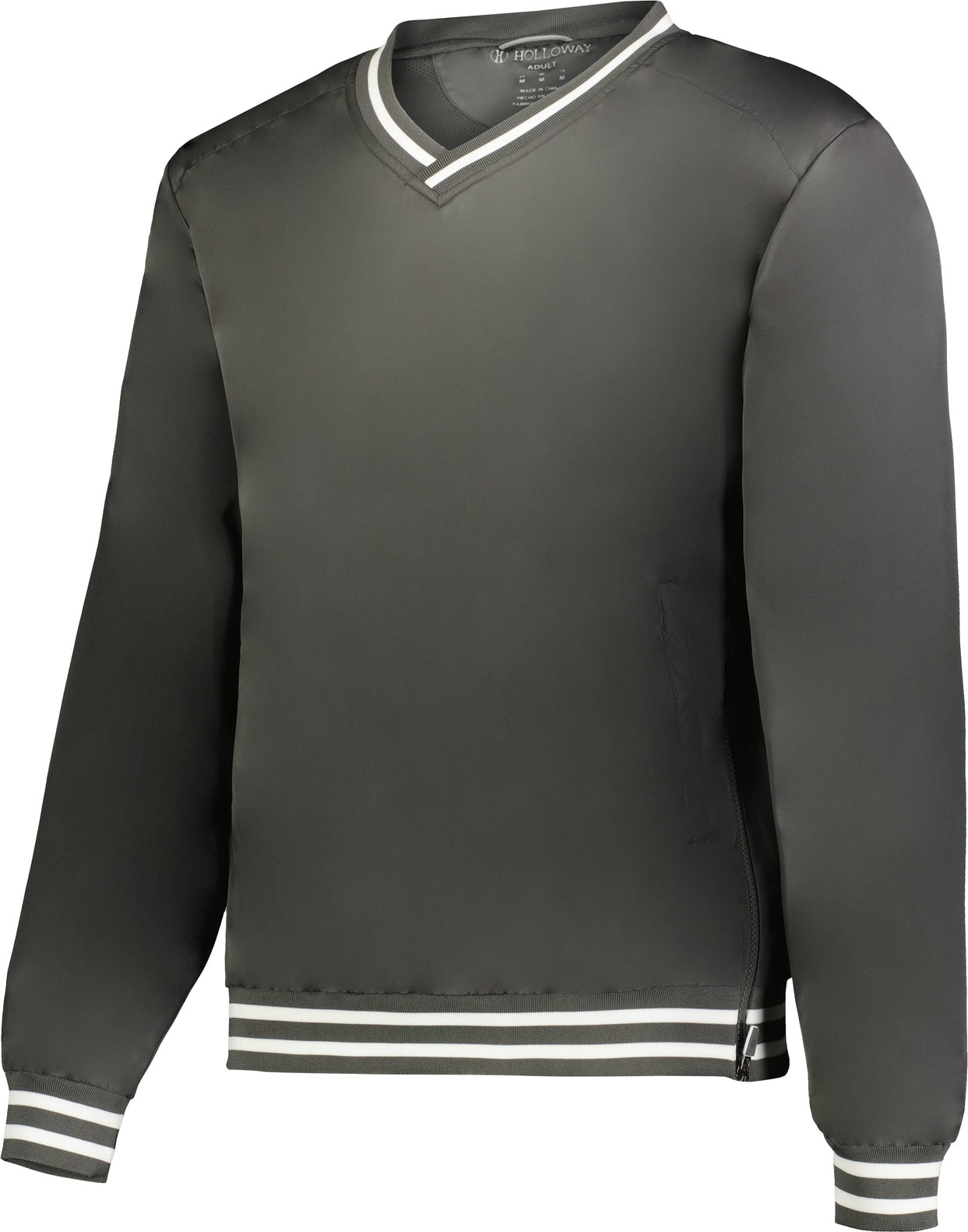 CARBON/WHITE HERITAGE WINDSHIRT