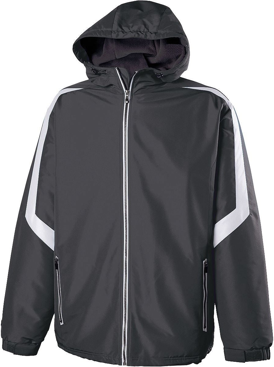 CARBON/WHITE YTH CHARGER JACKET