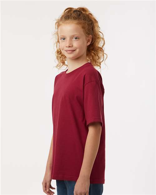 Cardinal Red Youth Gold Soft Touch T-Shirt - 4850