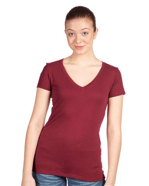 Cardinal Women&#39;s Ideal V-Neck T-Shirt - 1540