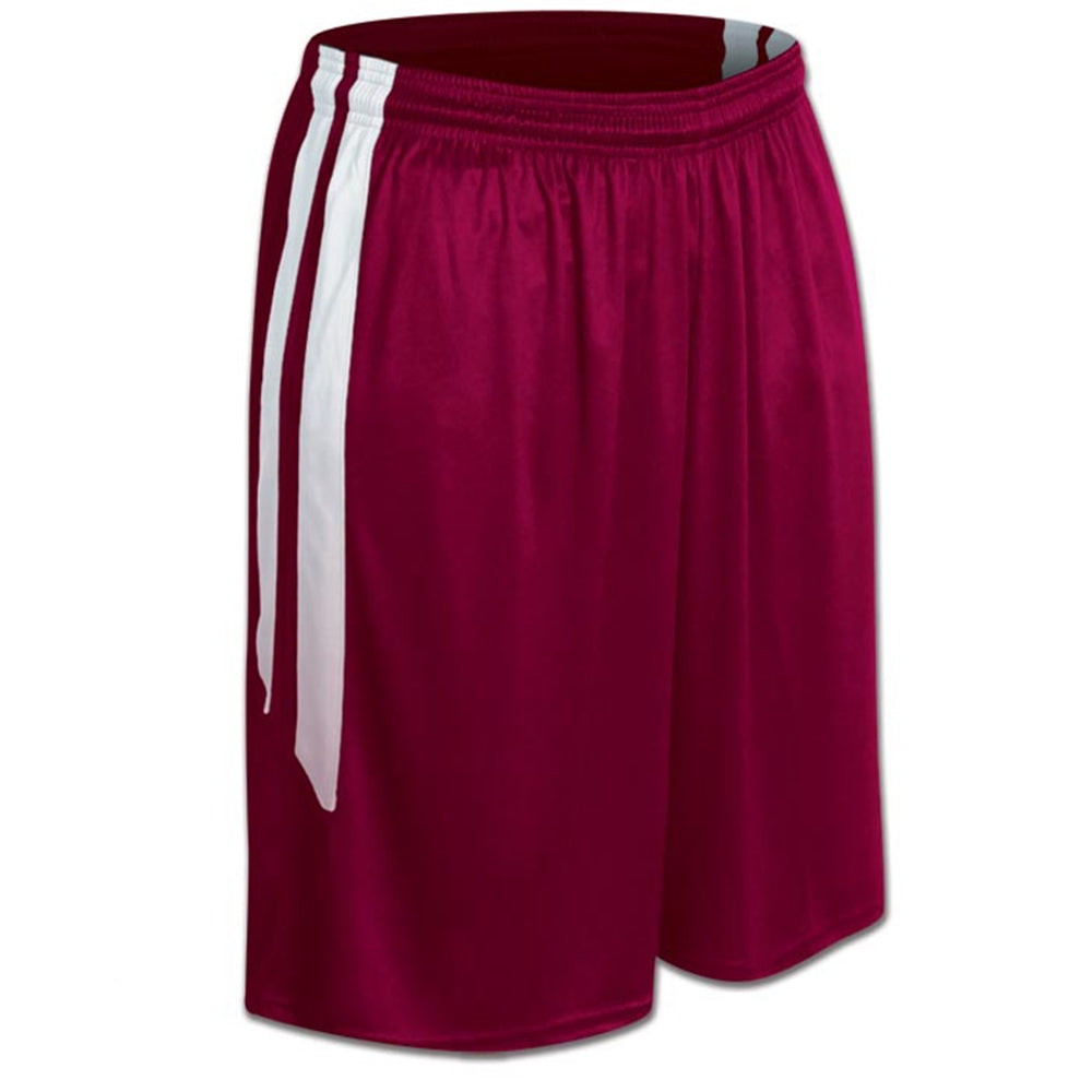 CARDINAL,WHITE Muscle Basketball Short