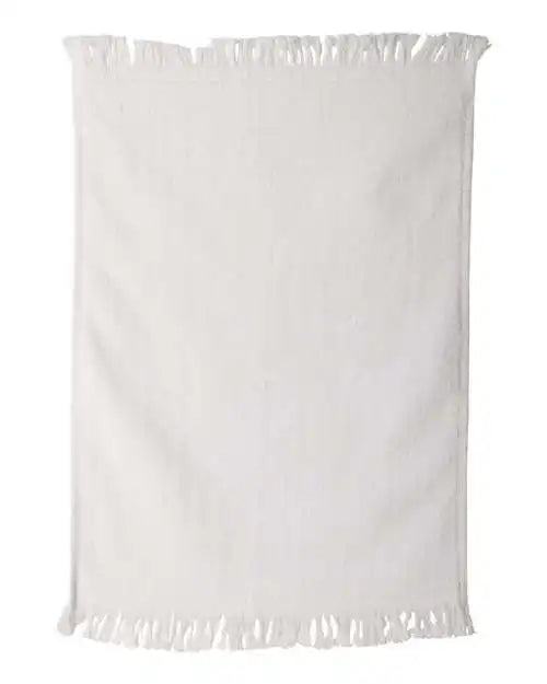 Carmel Towel Company C1118 Fringed - White - one Size Fits Most