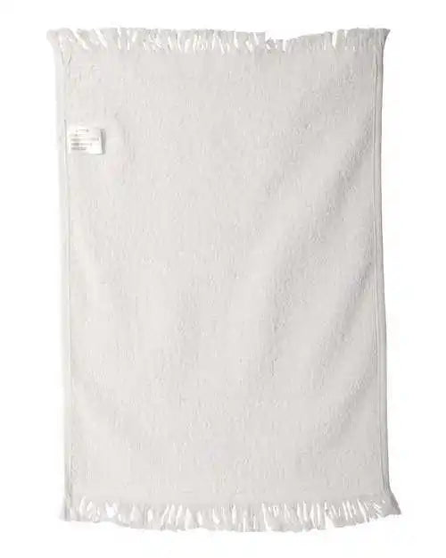 Carmel Towel Company C1118 Fringed - White - one Size Fits Most