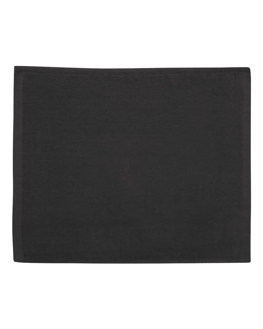 Carmel Towel Company C1518 Velour Hemmed - Black - one Size Fits Most