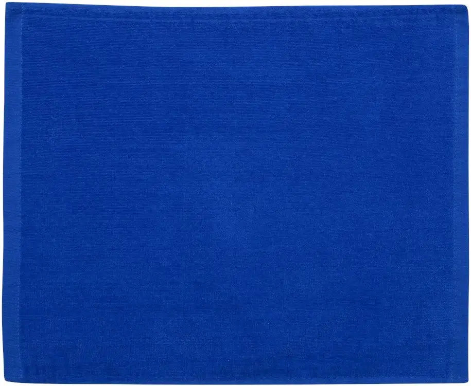 Carmel Towel Company C1518 Velour Hemmed - Royal - one Size Fits Most