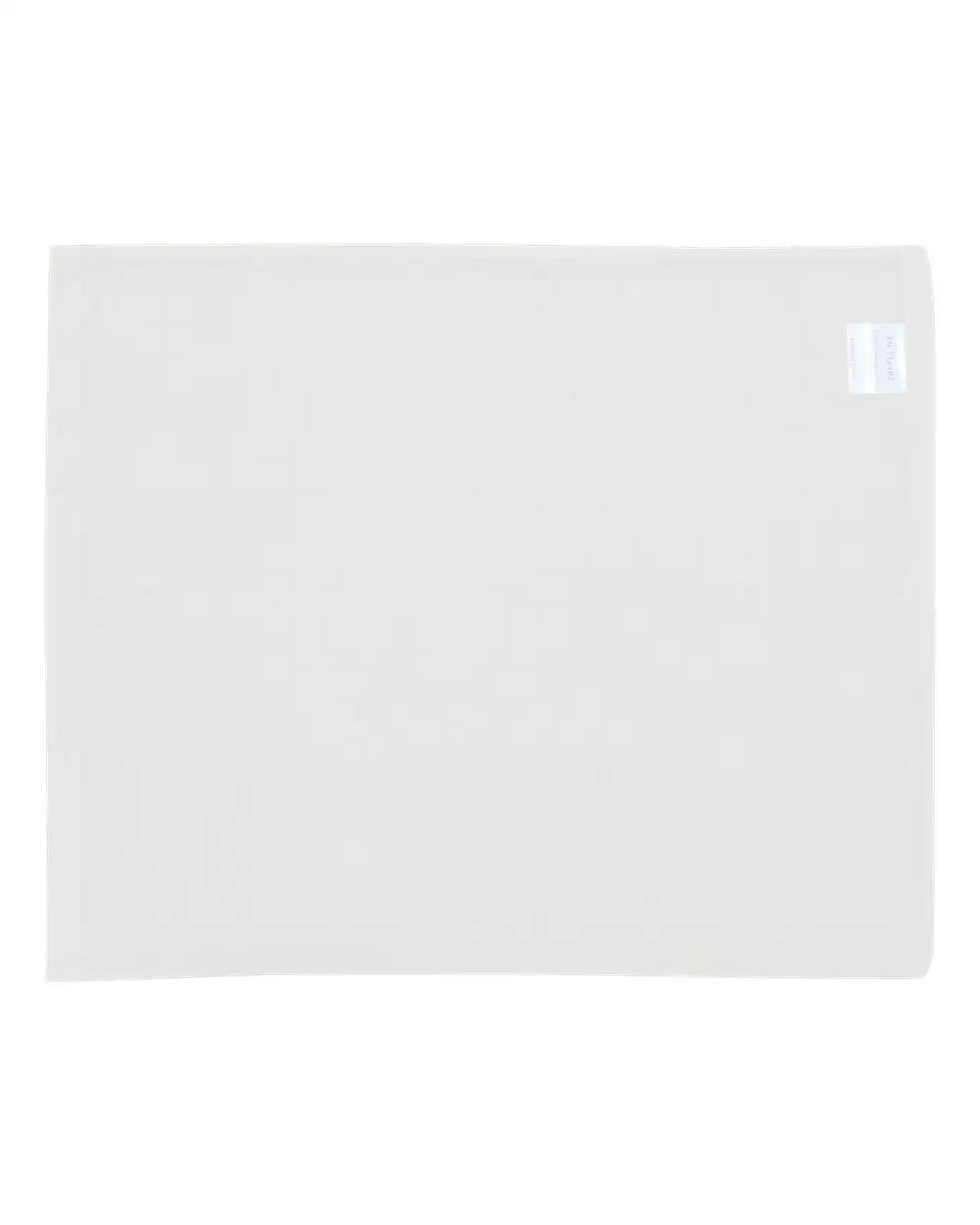 Carmel Towel Company C1518 Velour Hemmed - White - one Size Fits Most