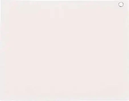 Carmel Towel Company C1518gh Velour Hemmed with Grommet &amp; Hook - White - one Size Fits Most