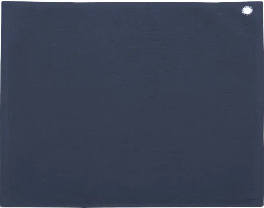 Carmel Towel Company C1518gh Velour Hemmed with Grommet & Hook - Navy - Osfa
