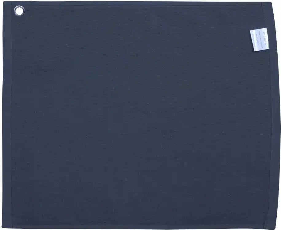 Carmel Towel Company C1518gh Velour Hemmed with Grommet & Hook - Navy - one Size Fits Most