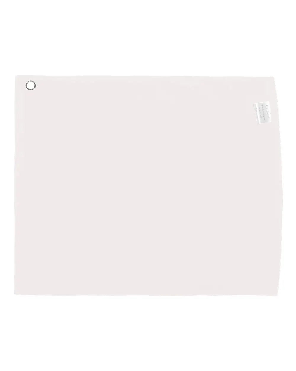Carmel Towel Company C1518gh Velour Hemmed with Grommet & Hook - White - one Size Fits Most