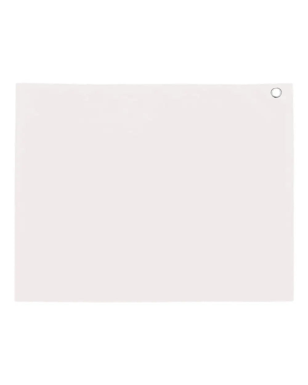 Carmel Towel Company C1518gh Velour Hemmed with Grommet & Hook - White - one Size Fits Most