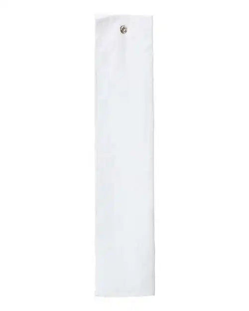Carmel Towel Company C162523tgh Trifold Golf with Grommet - White - one Size Fits Most
