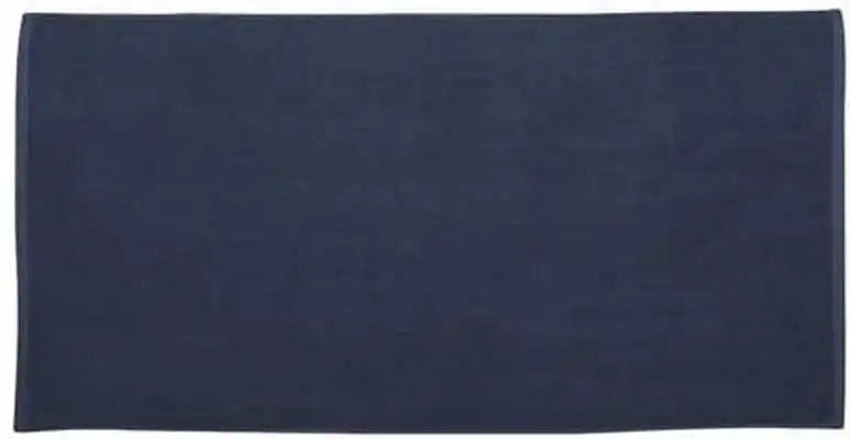 Carmel Towel Company C3060 Velour Beach - Navy - one Size Fits Most