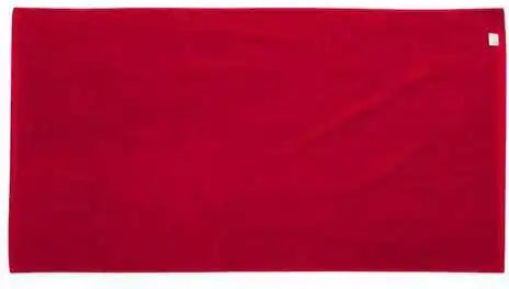 Carmel Towel Company C3060 Velour Beach - Red - one Size Fits Most