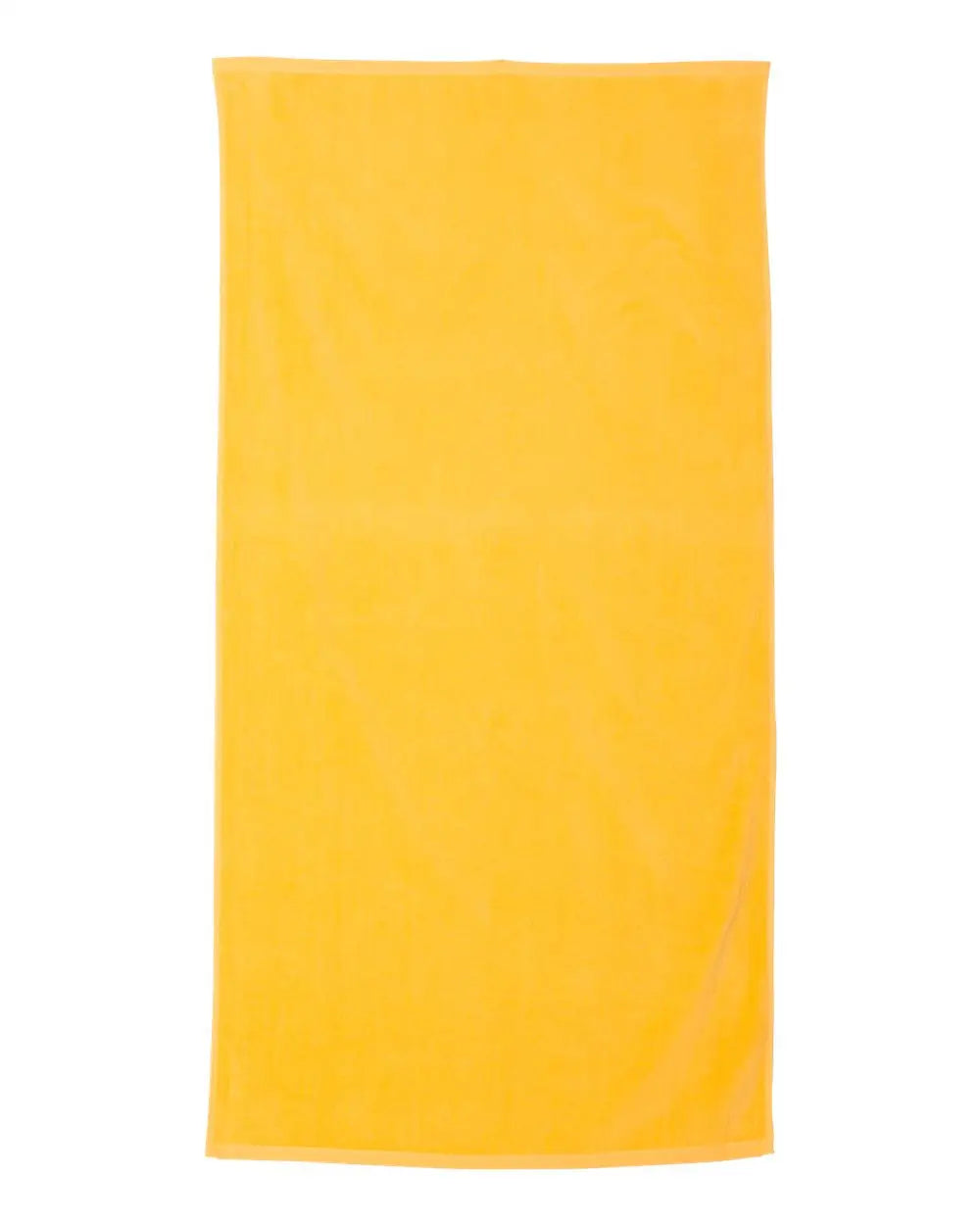 Carmel Towel Company C3060 Velour Beach - Sunlight - Yellow / one Size Fits Most