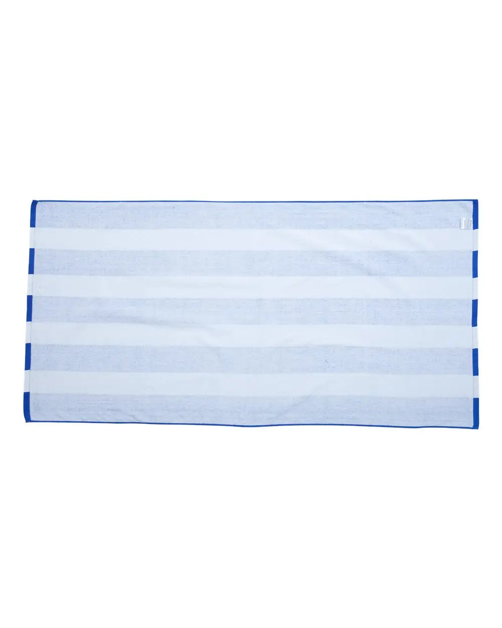 Carmel Towel Company C3060s Cabana Stripe Velour Beach - Royal - one Size Fits Most