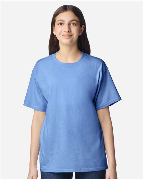 Carolina Blue Light Cotton Youth T-Shirt - 3000B