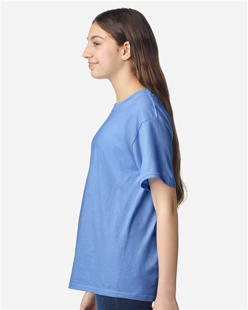 Carolina Blue Light Cotton Youth T-Shirt - 3000B