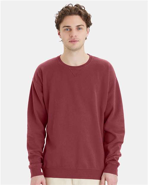 Cayenne Garment-Dyed Crewneck Sweatshirt - GDH400