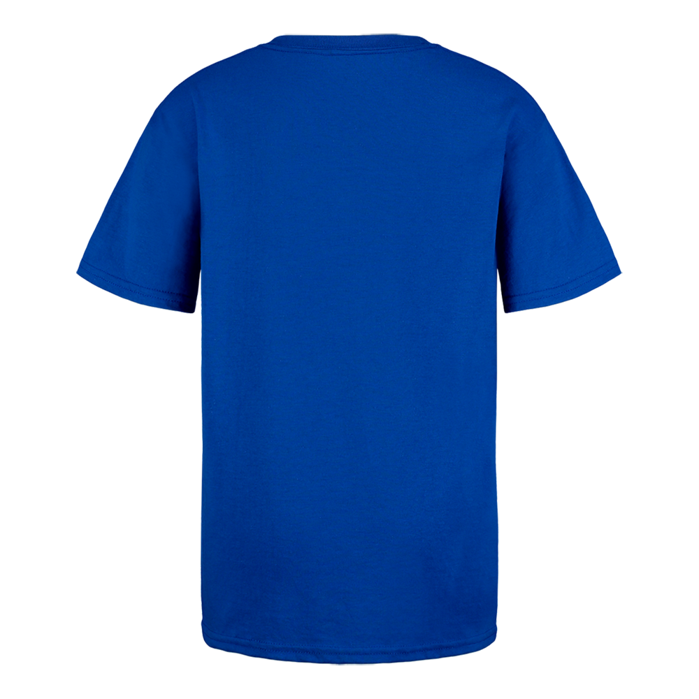 MV Sport 16108Y Youth Classic Tee - Electric Blue - Back